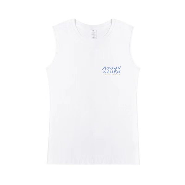 I'M THE PROBLEM ALBUM COVER TANKTOP 'WHITE'