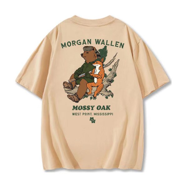 NORRIS BEAR X MOSSY OAK FOX TEE - Image 2