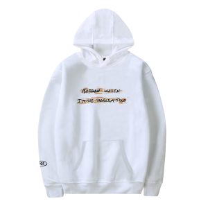 I'M THE PROBLEM TOUR WHITE HOODIE