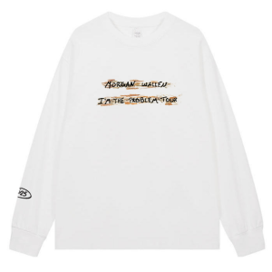 I'M THE PROBLEM TOUR WHITE LONGSLEEVE
