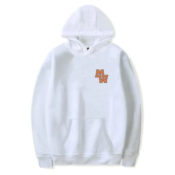 I'm A Little Crazy Hoodie White