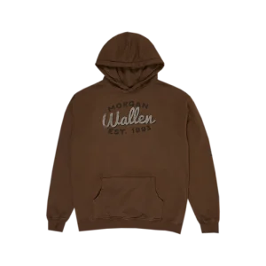 One Thing At A Time Brown Hoodie