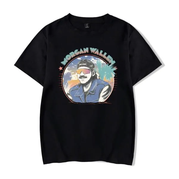 Morgan Wallen Shades Black T-Shirt