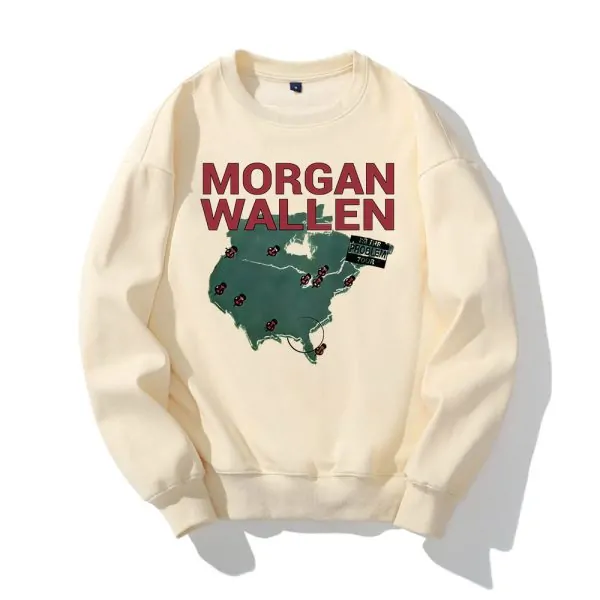 Morgan Wallen North America Tour 2025 Crewneck