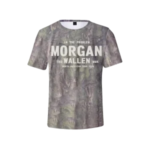 Morgan Wallen x Houston Texans Tour 2025 Camo T-Shirt